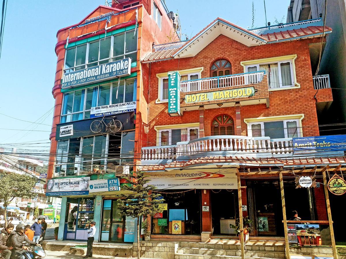 Hotel Marigold Pokhara Kültér fotó